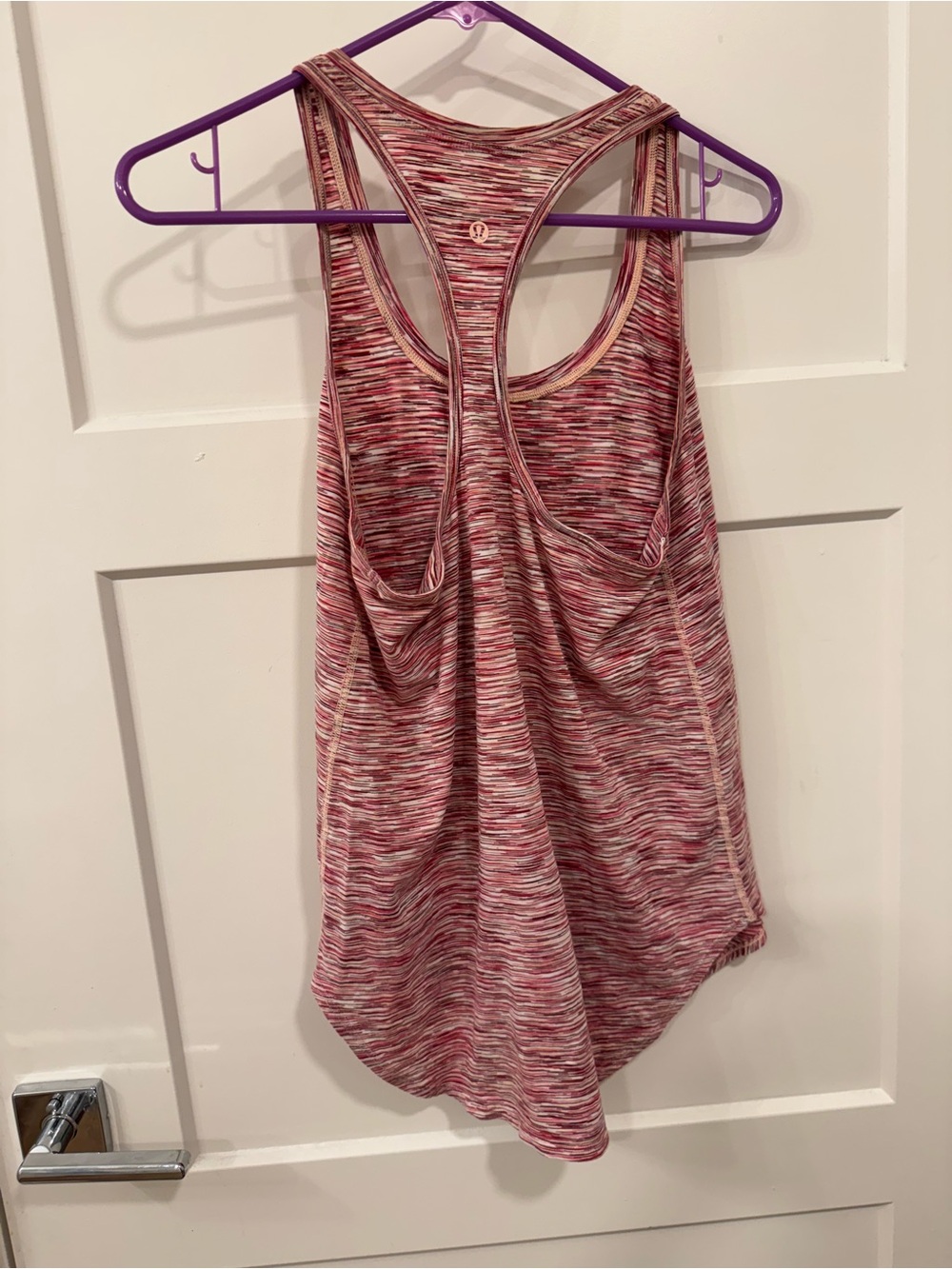 lululemon athletica Heathered Rose Racerback Tank